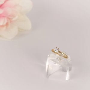 انگشتر طلای سولیتر