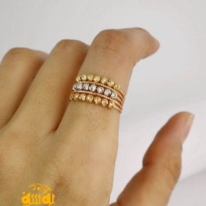 انگشتر سه لاین